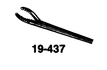 Miltex Weingartner Ear Forceps Weingartner Ear Forceps, 3" Shaft -19-437