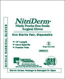 GLOVES, SURGICAL, SIZE 6, NITRILE, STERILE, PF, TEXTURED, 50 PR/BX, 4 BX/CS, SOLD AS CASE INNOVATIVE 10000124