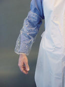 GLOVE, CLEAR, 10" X 11.4", POLY, LATEX FREE , 100/BX, 10 BX/CS, SOLD AS CASE TIDI 203