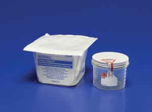 SPECIMEN CONTAINER, 4½ OZ, GRADUATED, WIDE MOUTH, NON-STERILE, NO CAPS, 500/CS, SOLD AS CASE CARDINAL 261