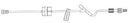Amsino Flowsafeª Iv Administration Sets. Iv Extension Set 20 W/1Flowsafe Contrl 50/Cs, Case