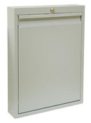FULL SIZE WALL DESK, SELF CLOSE DOOR & FLAT KEY, LIGHT GREY, 23¾"H X 30"W X 4"D, SOLD AS EACH OMNIMED, 94