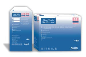 EXAM GLOVES, STERILE, MEDIUM, PAIRS, 50 PR/BX, 4 BX/CS, SOLD AS CASE ANSELL 202
