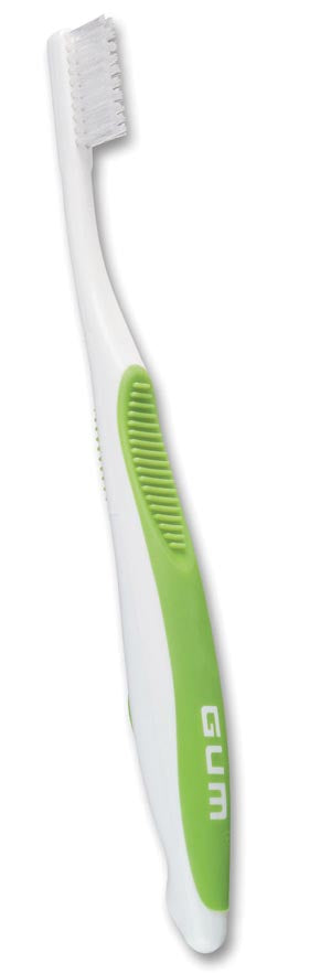 DELICATE POST-SURGICAL TOOTHBRUSH, ULTRA GENTLE BRISTLES, COMPACT HEAD, 2X6/BG, SOLD AS BAG SUNSTAR 10000227