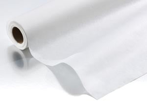 STANDARD TABLE PAPER, 14½" X 125 FT, CREPE FINISH, WHITE, 12/CS, SOLD AS CASE GRAHAM 51