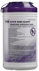 GERMICIDAL DISPOSABLE WIPE, 8.2" X 9.8", 80/PK, 9 PK/CS, SOLD AS CASE PDI 106