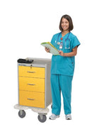 MINI TOWER, 6 DRAWER, DRAWER CONFIGURATION: 3", 6", 9", BREAKAWAY LOCK, 43¾"H X 24¾"D X 24½"W, TWO TONE RED, SOLD AS EACH LAKESIDE 69