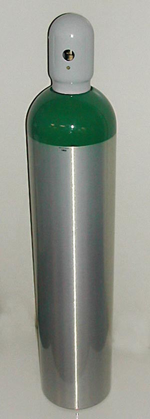 M7 OXYGEN CYLINDER, CGA-870 TOGGLE VALVE, SOLD AS EACH MADA 75