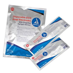 SNAP ELECTRODES, 4/PCH, 150 PCH/CS, SOLD AS CASE DYNAREX 10000058