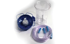 SUCTION CANISTER WITH LID, HI-FLOW, 1200CC, 40/CS, SOLD AS CASE DYNAREX 10000058