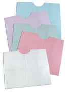 CONTOUR BIB, 18" X 22", 3-PLY, BLUE, 400/CS, SOLD AS CASE TIDI 203