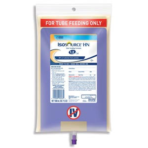ISOSOURCE® HN SPIKERIGHT™ 1000ML CLOSED SYSTEM CONTAINERS, 6/CS, SOLD AS CASE NESTLE 10000272