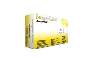 Sempermed Sempercare Vinyl Glove. Glove Exam Vinyl Pf Xsno Latex 100/Bx 10Bx/Cs, Case