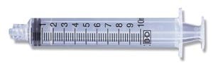BD 10 ML SYRINGES & NEEDLES, SOLD AS CASE BD 209