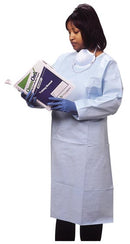 CHEMOTHERAPY PROCEDURE GOWN, POLY-COATED, LARGE, CLOSED BACK, MEDIUM BLUE, NON-STERILE , 11/BG, 2/CS, SOLD AS CASE CARDINAL 261