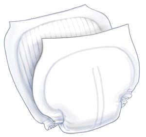 WINGS™ CONTOURED INSERT PAD, OVERNIGHT ABSORBENCY, 14" X 27", GREEN, 48/CS, SOLD AS CASE CARDINAL 261