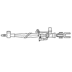 Airlife Ballard Trach Care 72. Trach Care, Double Swivel Elbow, Mdi Port, 14Fr, 20/Cs (Us Only). Trachcare 72 Dbl Swvl Elbowmdi Port 14Fr 20/Cs, Case