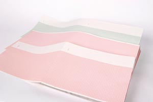 Cardinal Health Chart Papers. Recording Chart Paper, Compatible To Ge/Marquette 9402-031, 8 Pad/Cs (Continental Us Only). Paper Chart Zfold Grn Grid8.