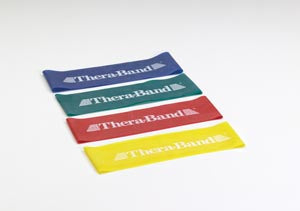 Hygenic/Thera-Band Professional Resistance Band Loops. Loop Band Resistance 18 Yelthin 60/Cs, Case