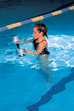 Hygenic/Thera-Band Aquatic Products. Bar Instructnl Swim W/Paddedgrip 4/Cs, Case