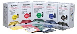 Hygenic/Thera-Band Professional Resistance Bands. Band Resistance 5Ft Therabandblack Special Heavy 30/Bx 4Bx/Cs, Case