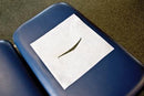 CHIROPRACTIC HEADREST SHEET, FACE SLOT, 12" X 12", WHITE, SMOOTH, 1000/CS, SOLD AS CASE GRAHAM 51