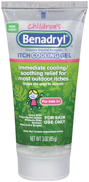 BENADRYL ITCH STOPPING GEL, 3.5 OZ, 6/BX, 4 BX/CS, SOLD AS CASE KENVUE 10000358