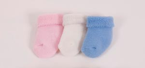 Alba Newborn Bootie. Bootie, Newborn, Pink, 48/Cs. Booties Newborn No Treadpink 4Dz/Cs, Case