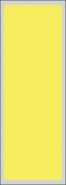 SINGLE PLY, DIRECT COATED THERMAL LABELS FOR ALL HEALTHCODER MODELS, 3 7/8" X 1 7/8", WHITE, 500/RL, 6 RL/BX, SOLD AS BOX PRECISION 10001102