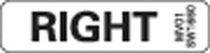 IV SITE LABELS FOR NURSING, 2¼" X 1", FLUORESCENT ORANGE, 420/RL, SOLD AS ROLL PRECISION 10001102