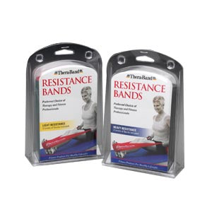 Hygenic/Thera-Band Professional Resistance Bands. Band Resistance 5Ft Cut Lngthsheavy Blu/Blk Pk 12Pk/Cs, Case