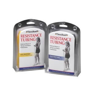Hygenic/Thera-Band Professional Resistance Tubing. Tubing Resistance 5Ft Lngthsheavy Blu/Blk Pk 12Pk/Cs, Case