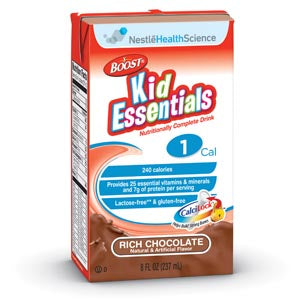 BOOST® KID ESSENTIALS™, CHOCOLATE CRAZE, 8 FL OZ CARTON, 24/CS (PRODUCTS CANNOT BE SOLD ON AMAZON.COM OR ANY OTHER 3RD, SOLD AS CASE NESTLE 10000272