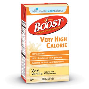 BOOST®, VERY VANILLA, 8 FL OZ BOTTLE, 24/CS, SOLD AS CASE NESTLE 10000272