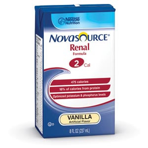 NOVASOURCE®  RENAL STRAWBERRY, 8 FL OZ CARTON, 24/CS (PRODUCTS CANNOT BE SOLD ON AMAZON.COM OR ANY OTHER 3RD PARTY SIT, SOLD AS CASE NESTLE 10000272