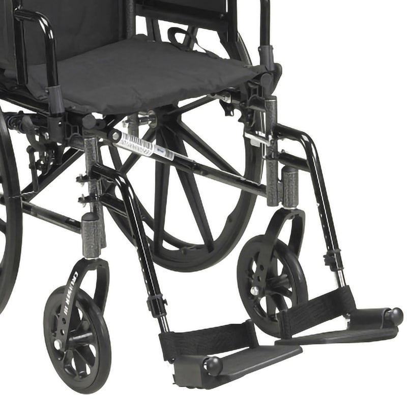 drive™ Cruiser III Lightweight Wheelchair, 20-Inch Seat Width 1/EACH -146-K320ADDA-SF