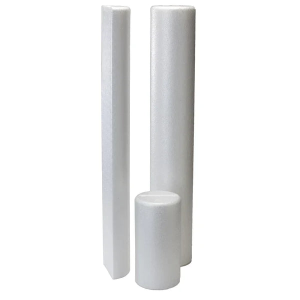 FOAM ROLLER, 6" HALF ROUND DIA, 36"L, 12 EA/CS, SOLD AS CASE PERFORMANCE 10000714