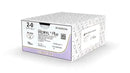SUTURE, REVERSE CUTTING, SIZE 2-0, 36", VIOLET BRAIDED, NEEDLE CP-1, ½ CIRCLE, 3 DZ/BX, SOLD AS BOX ETHICON 243