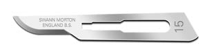 Cincinnati Swann Morton Carbon Steel Blade Blade Sm Carbon Steel Sz 15Non-St 100/Bx -02SM15