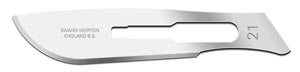 Cincinnati Swann Morton Carbon Steel Blade Blade Sm Carbon Steel Sz 21Non-St 100/Bx -02SM21