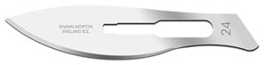 Cincinnati Swann Morton Carbon Steel Blade Blade Sm Carbon Steel Sz 24Non-St 100/Bx -02SM24