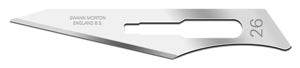 Cincinnati Swann Morton Carbon Steel Blade Blade Sm Carbon Steel Sz 26Non-St 100/Bx -02SM26