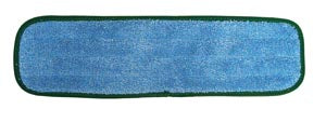 Pro Advantage Wet And Finish Mops. Pa Mop Pad Wet Blue Microfiber5X18 In Grn Binding (Drop), Each