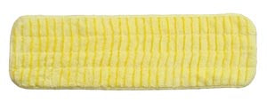 Pro Advantage Wet And Finish Mops. Pa Mop Pad Microfiber5X18 In Aggressor Ylw (Drop), Each