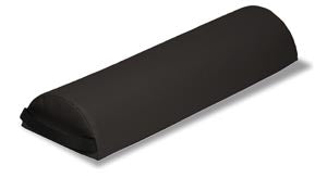 Earthlite Jumbo Bolster. Jumbo Half Round Bolster, 4 _" X 9" X 29", Black . Bolster Half Rnd Jumbo Blk(Drop), Each