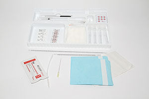 LUMBAR PUNCTURE TRAY WITH 20G X 3 1/2" SPINAL NEEDLE, 5 ML 1% LIDOCAINE GLASS AMPULE, 10/CS, SOLD AS CASE CARDINAL 261