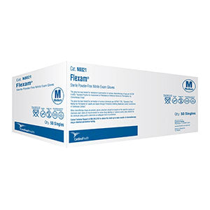 Cardinal Health Flexam Nitrile Powder-Free Exam Gloves. Glove Nitrile Exam Pf Singl Xlblue St 50/Bx 5Bx/Cs, Each