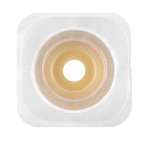 Convatec Esteem Synergy Adhesive Coupling With Skin Barrier. Barrier Skin Stoma Precut Openw/Wh Tape Collr 5/8 4X4 10/Bx, Box
