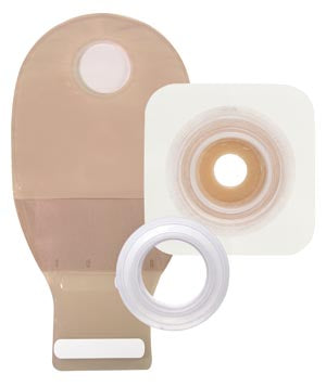 Convatec Natura Two-Piece Ostomy Surgical Post Operative Kits. Kit Post Op Ostomy 12In Pch Lpadpt Dura Trans 1.75In Ns 5/Bx, Box