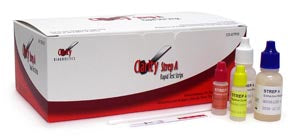 Clarity Diagnostics Infectious Disease. Foil Pack Strep A Clarity25/Bx, Box